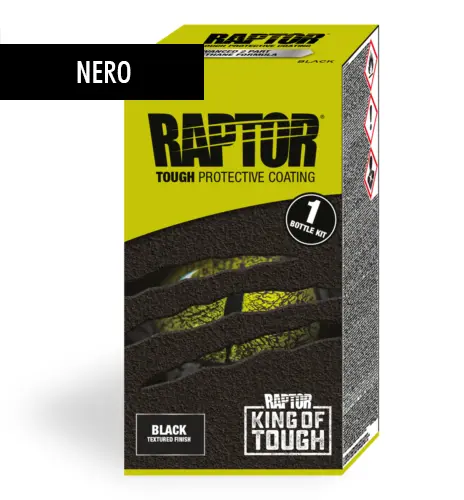 Raptor rivestimento protettivo per cassoni e pickup