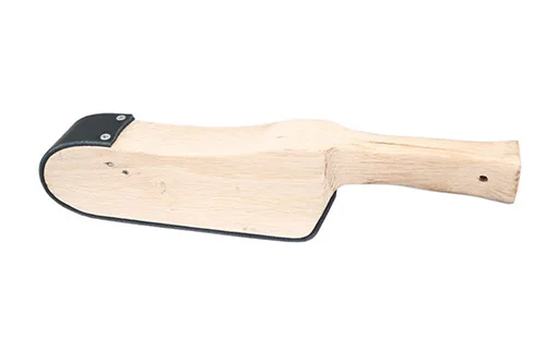 Mazzetta Piatta in legno per modellare lamiera 