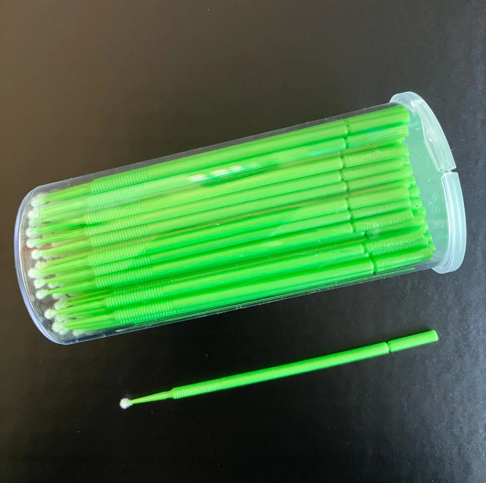 TWIKER Applicatori Rotondi per Ritocco Vernice 2 mm - 100 pz