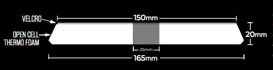 Zvizzer Nuovo Thermo Pad Rosso 150mm