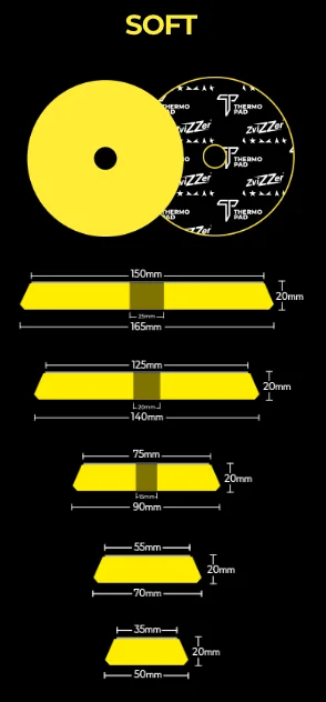 ZVIZZER Nuovo Thermo Pad Giallo