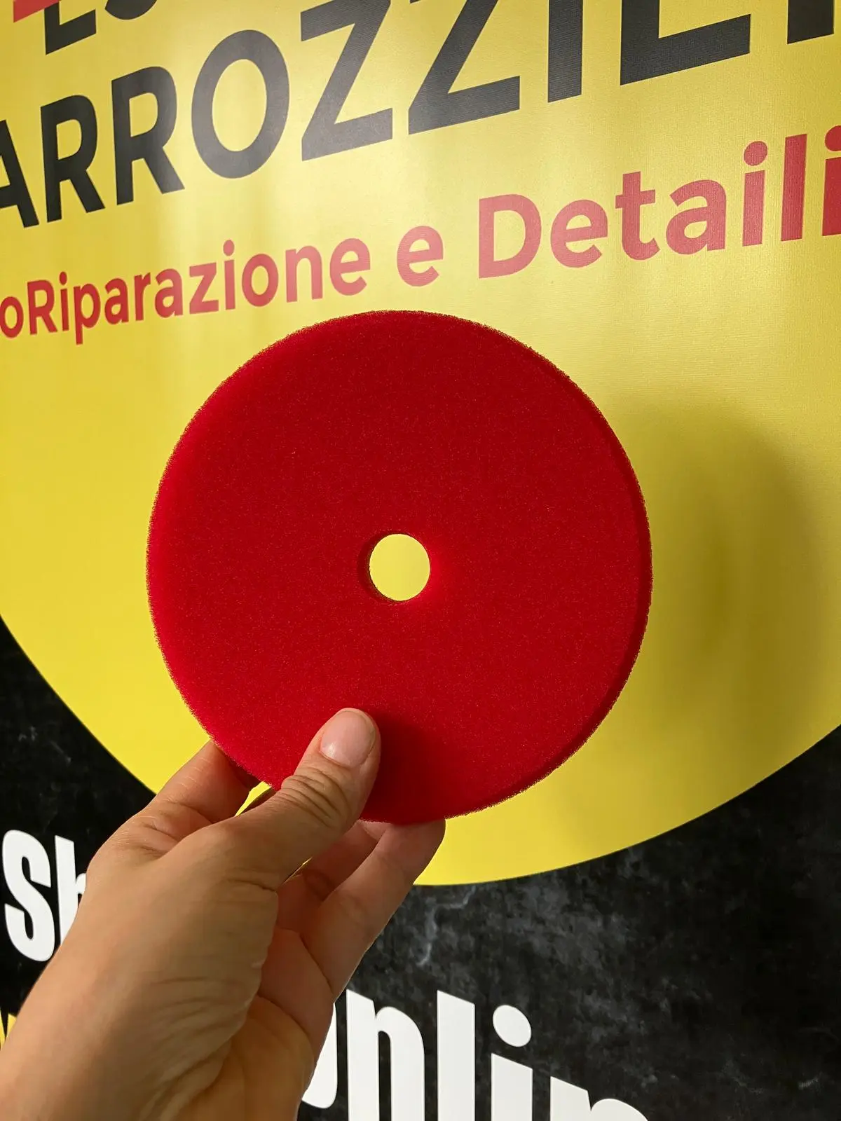 ESSERE CARROZZIERI - IL FORTE Tampone in Schiuma Taglio Pesante ø125