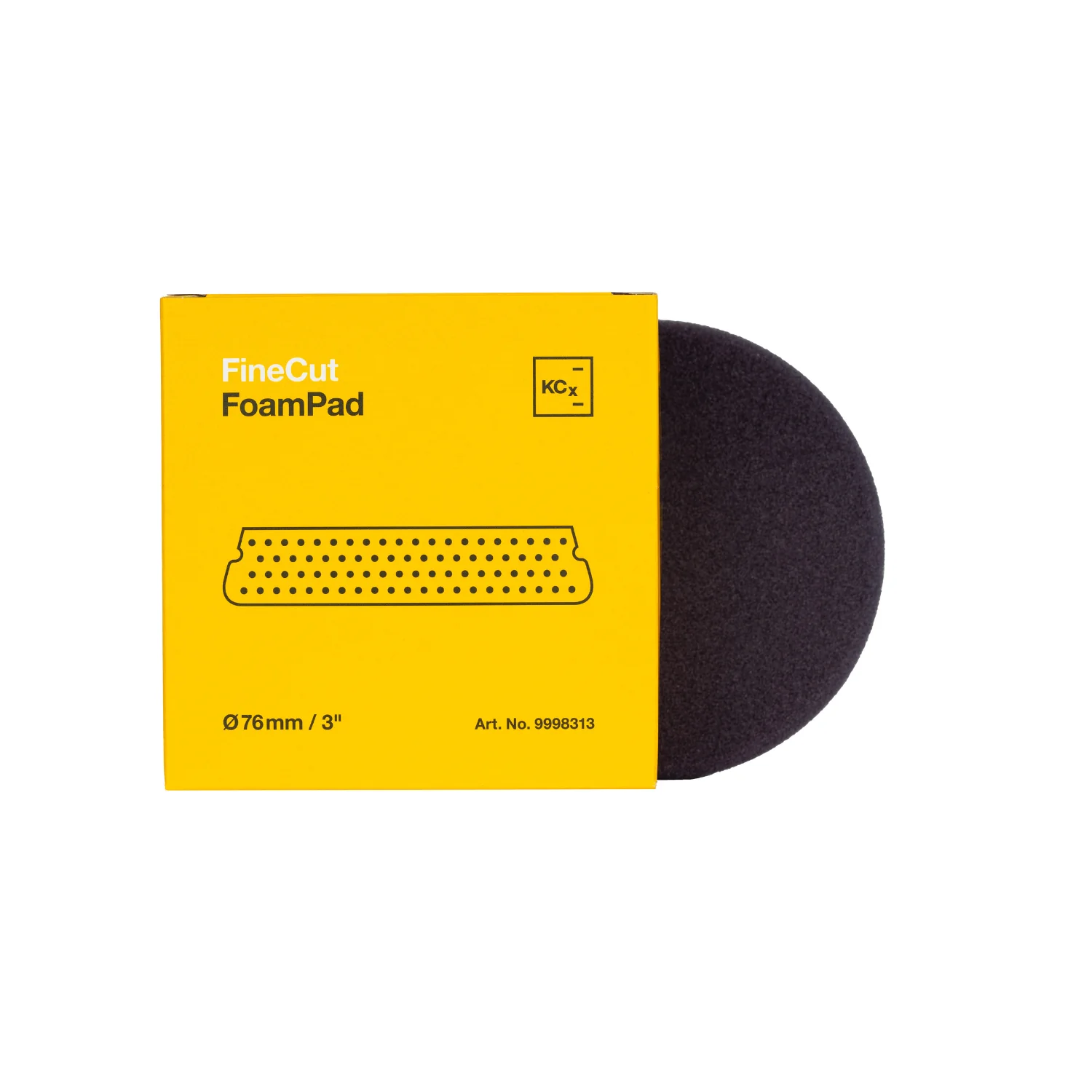 koch-chemie-tampone-fine-cut-o-76-mm-giallo-per-difetti-medi