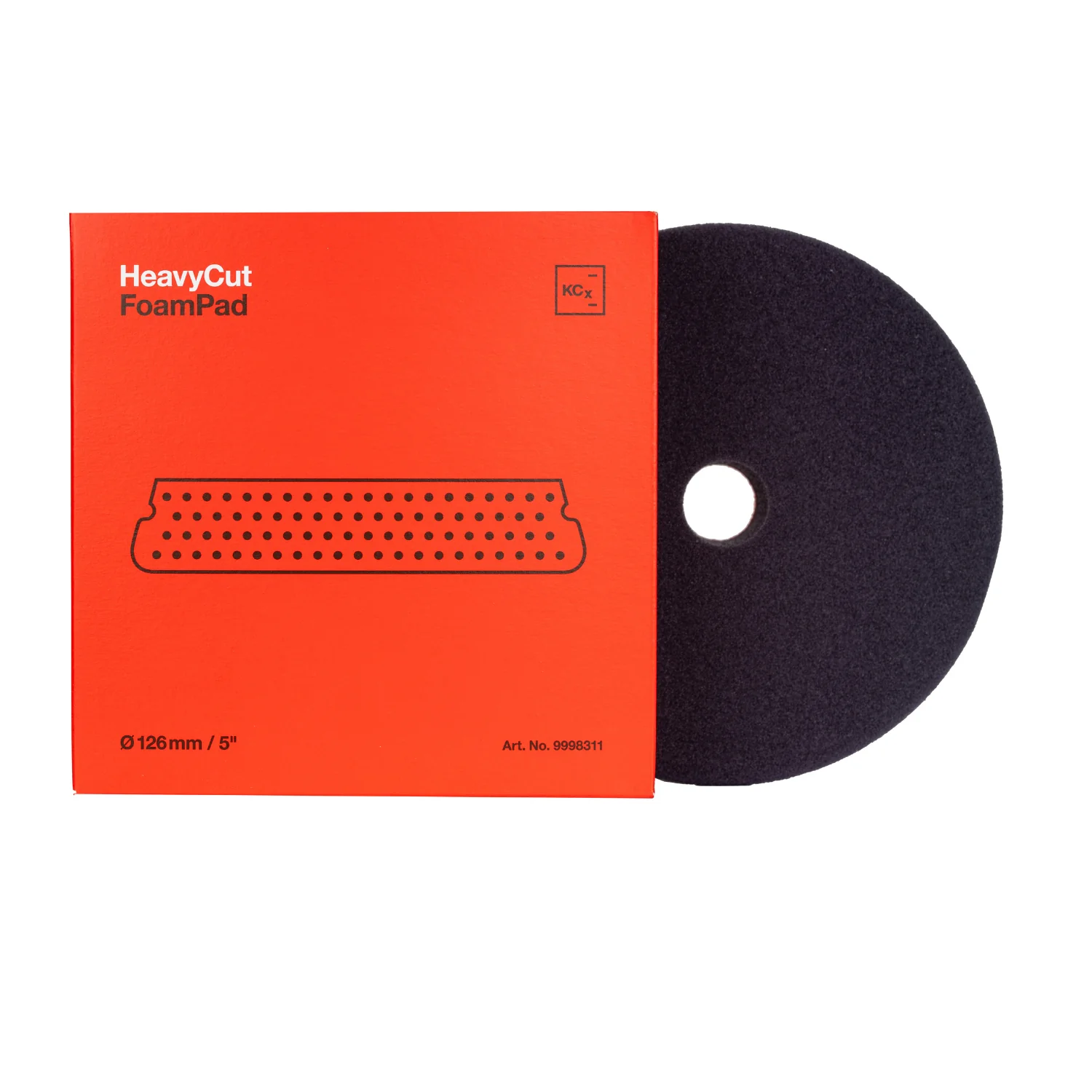 koch-chemie-tampone-heavy-cut-o-125-mm-ross-per-difetti-gravi