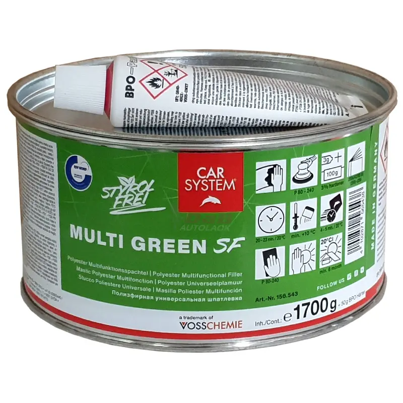 CARSYSTEM Stucco Auto MULTI GREEN SF
