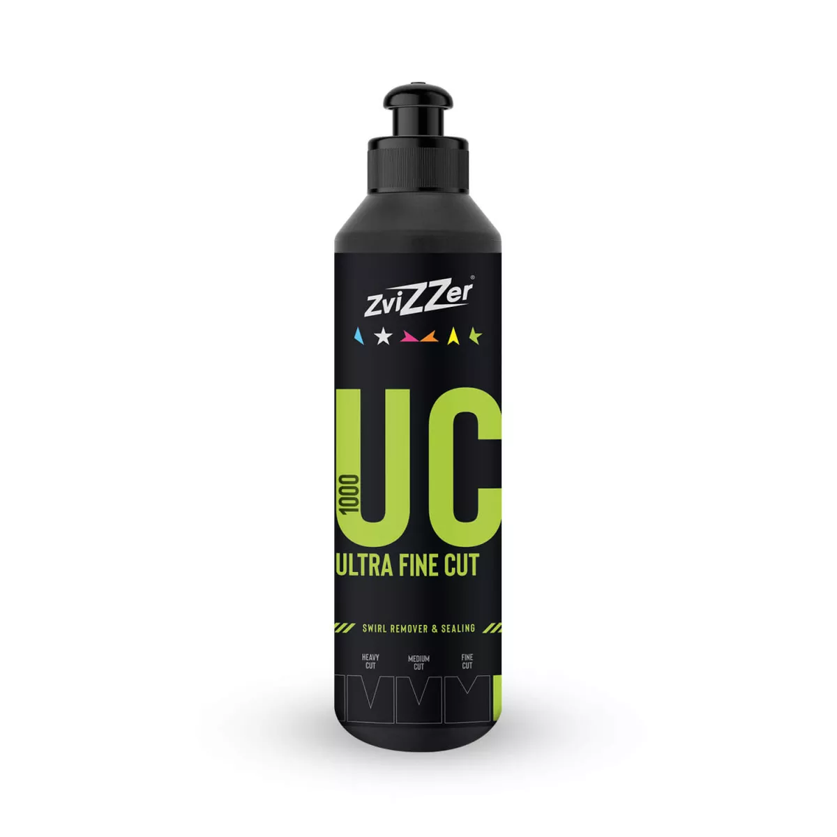 Zvizzer UC 1000 Ultra Fine Cut Polish 250 ml – Polish ultra fine per rifinitura auto