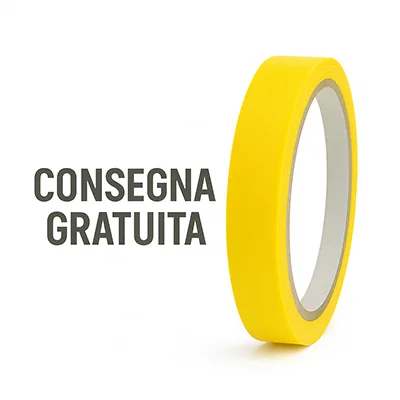 Rotolo stretto nastro per mascherare carrozzeria 18mm