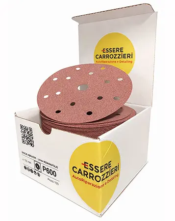BHA 50 Dischi Abrasivi In Ossido Di Alluminio 15,2 Cm – Grana Variabile, Bassa Polvere, Impermeabili, Con Retro In Poliestere Per Levigatrici Orbitali