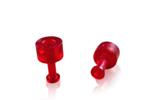 LAKA TOOLS Ventosa Rossa Traslucida ø7 mm