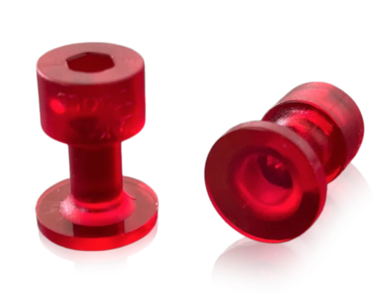 LAKA TOOLS Ventosa Rossa Traslucida ø15 mm