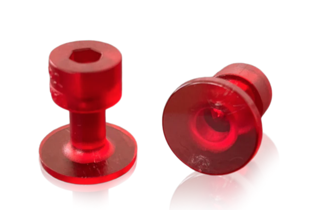 LAKA TOOLS Ventosa Rossa Traslucida ø18 mm