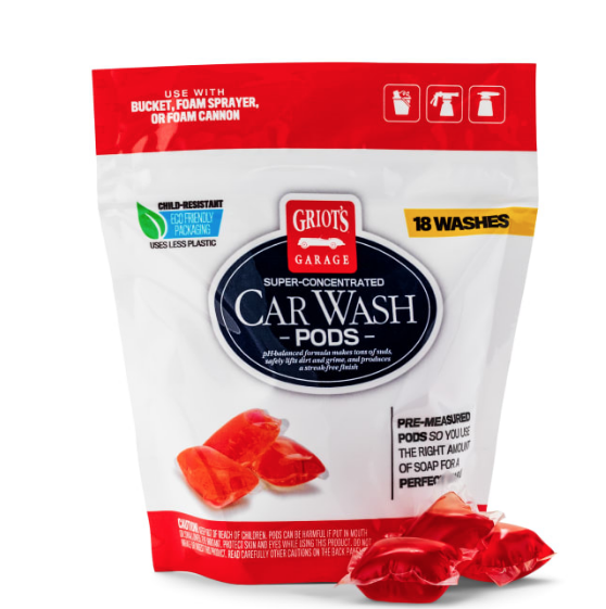 GRIOT'S GARAGE Shampoo Auto in Pods Superconcentrato 